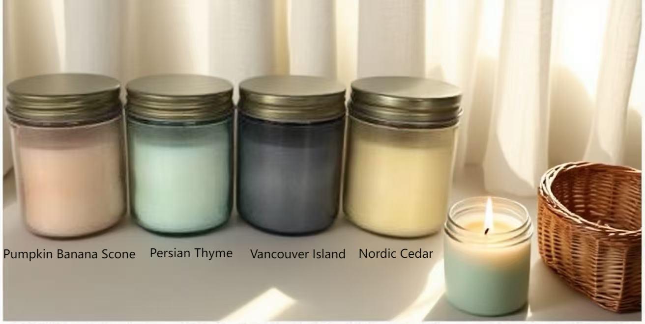 Screw Top Colored Glass